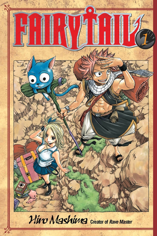 Front Cover Fairy Tail 01 ISBN 9781612622767 - Manga - Image - Pop Weasel