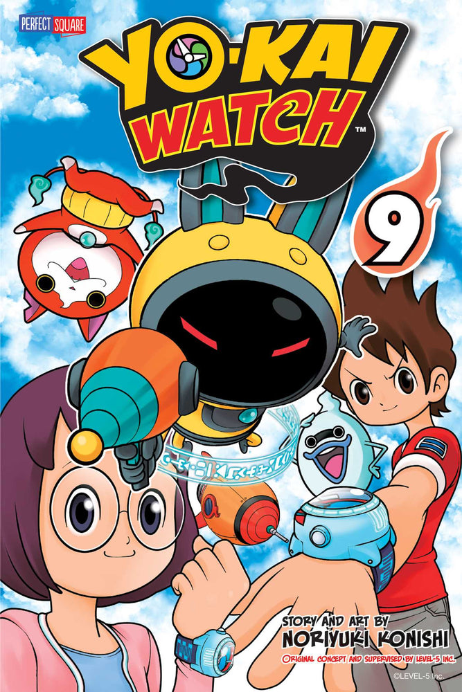 Front Cover YO-KAI WATCH, Vol. 09 ISBN 9781421597539 - Manga - Image - Pop Weasel