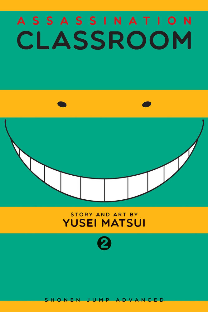 Front Cover Assassination Classroom, Vol. 02 ISBN 9781421576084 - Manga - Image - Pop Weasel