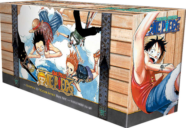 Front Cover One Piece Box Set 2: Skypeia and Water Seven Volumes 24-46 with Premium ISBN 9781421576060
