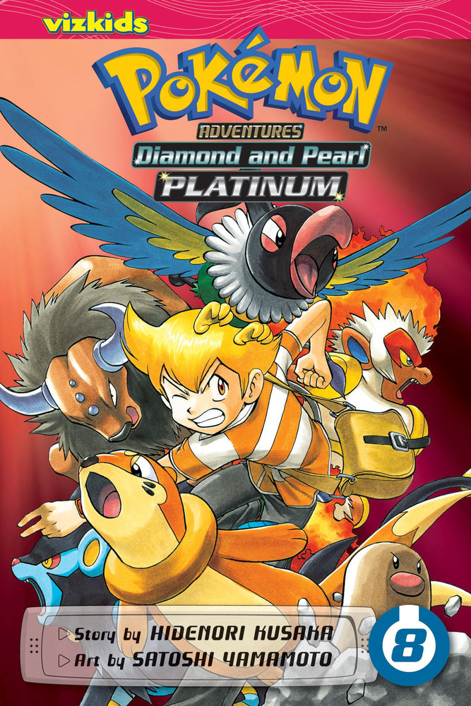 Front Cover - Pokémon Adventures: Diamond and Pearl/Platinum, Vol. 08 - Pop Weasel - Manga - Image - Pop Weasel