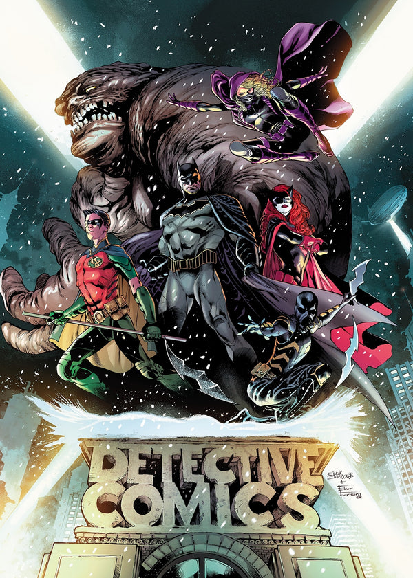 Front Cover Batman Detective Comics The Rebirth Deluxe Edition Book 1 (Rebirth) ISBN 9781401276089
