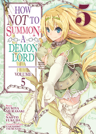 Front Cover How NOT to Summon a Demon Lord (Manga) Vol. 05 ISBN 9781642753394 - Manga - Image - Pop Weasel