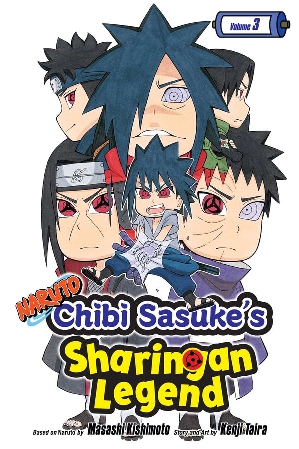 Front Cover Naruto: Chibi Sasuke's Sharingan Legend, Vol. 3 ISBN 9781421597614