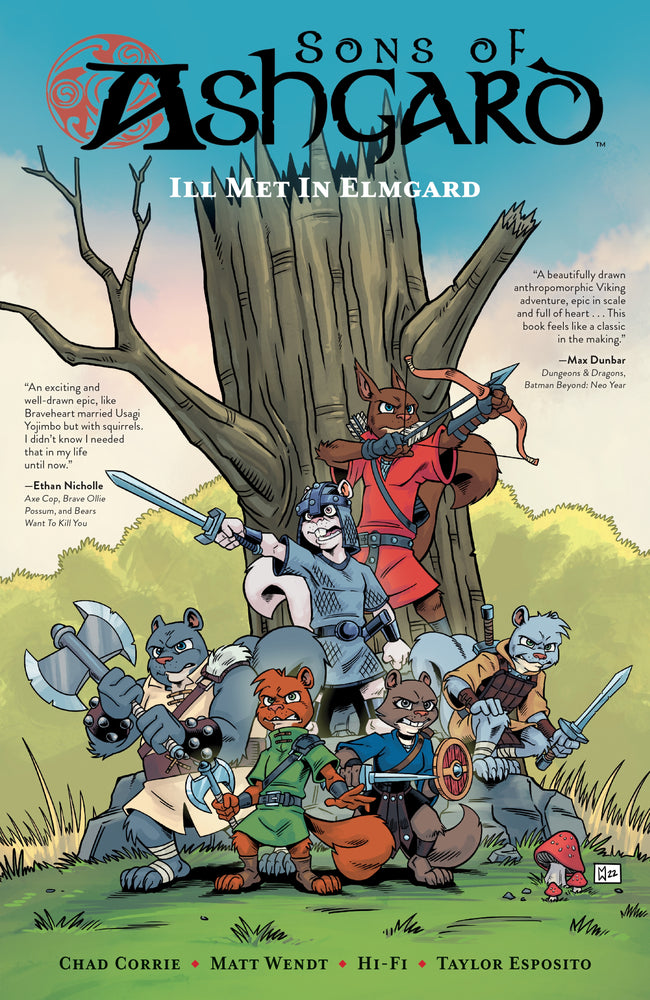 Pop Weasel Image of Sons of Ashgard: Ill Met in Elmgard - Graphic Novel - Image - Pop Weasel