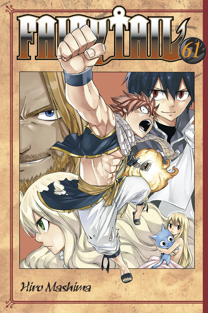 Front Cover Fairy Tail 61 ISBN 9781632364302 - Manga - Image - Pop Weasel