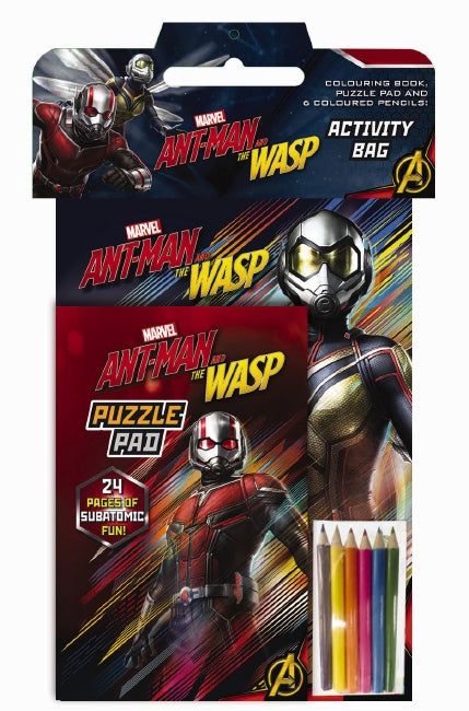 Pop Weasel Image of Ant-Man and The Wasp: Activity Bag (Marvel) - Books - Image - Pop Weasel