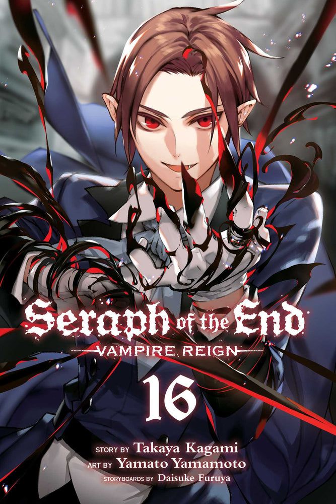 Front Cover Seraph of the End, Vol. 16 Vampire Reign ISBN 9781974703975 - Manga - Image - Pop Weasel