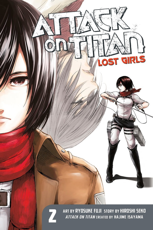 Front Cover - Attack On Titan Lost Girls The Manga 02 - Pop Weasel