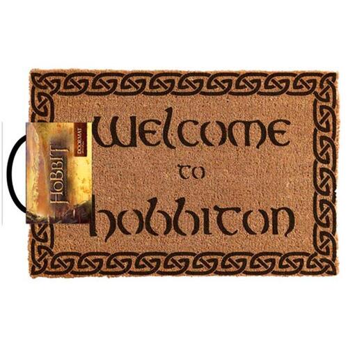 Licensed Doormat - The Hobbit Welcome to Hobbiton - Door Mat - Image - Pop Weasel