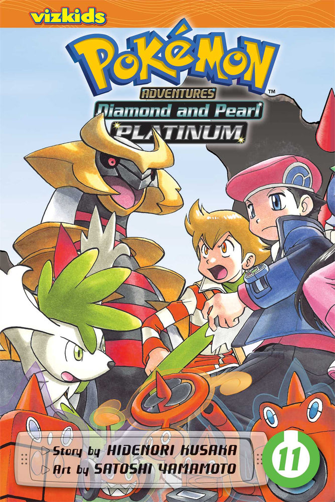 Front Cover - Pokémon Adventures: Diamond and Pearl/Platinum, Vol. 11 - Pop Weasel - Manga - Image - Pop Weasel