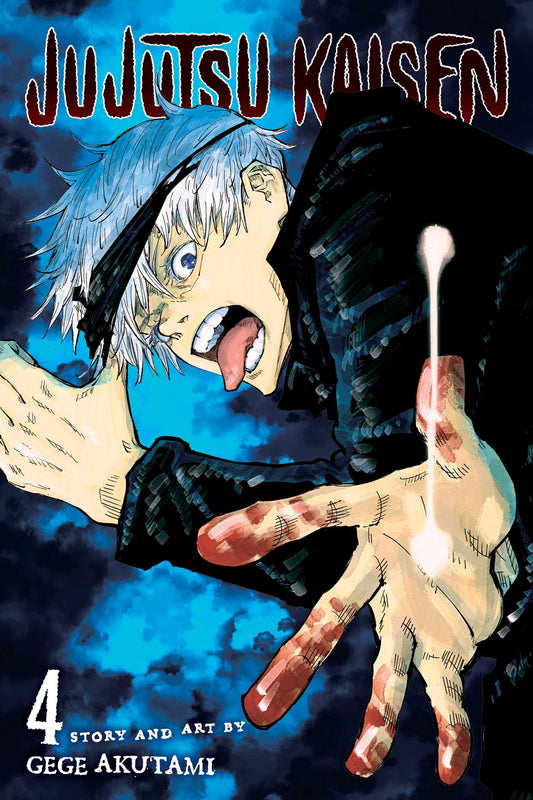 Front Cover Jujutsu Kaisen, Vol. 04 ISBN 9781974714803