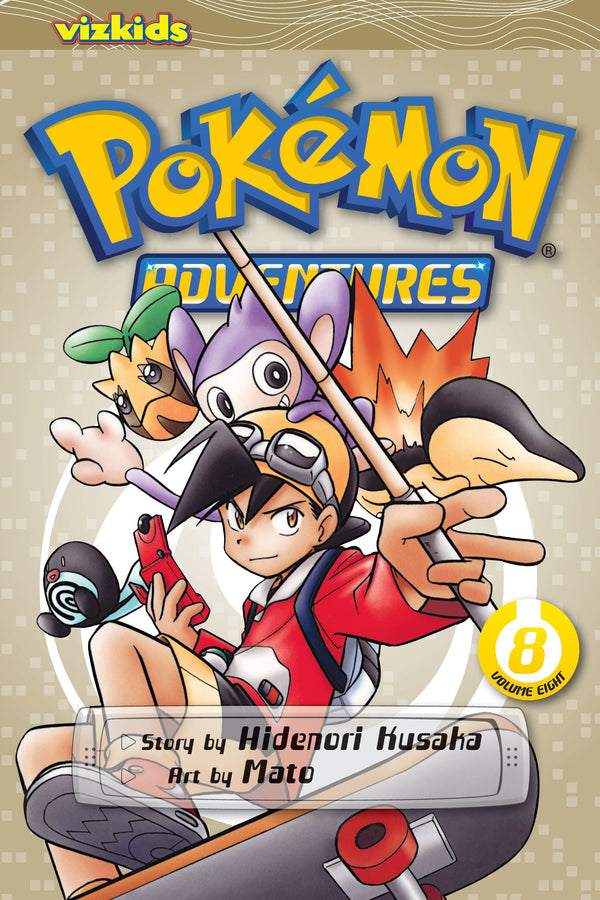 Front Cover - Pokémon Adventures (Gold and Silver), Vol. 08 - Pop Weasel