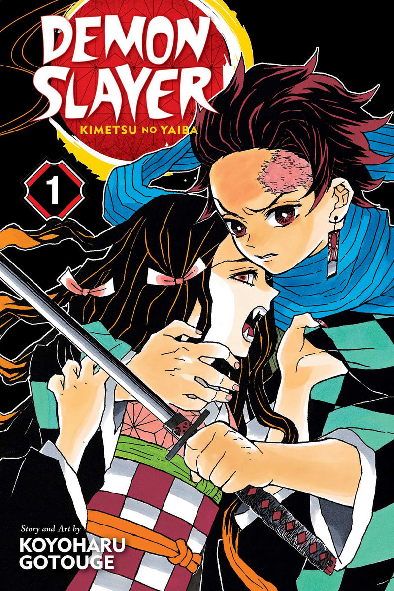Front Cover - Demon Slayer: Kimetsu no Yaiba, Vol. 01 - Pop Weasel