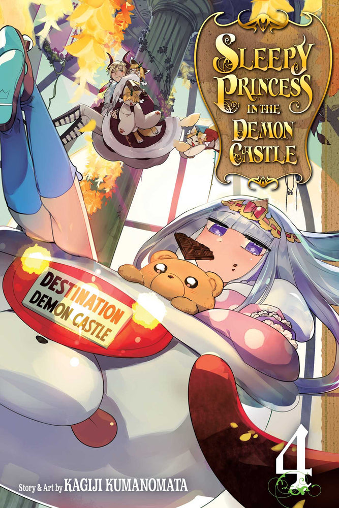 Front Cover Sleepy Princess in the Demon Castle, Vol. 04 ISBN 9781974701483 - Manga - Image - Pop Weasel