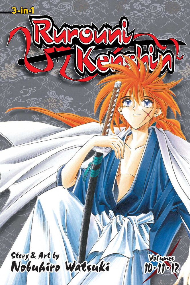 Front Cover - Rurouni Kenshin (3-in-1 Edition), Vol. 04 - Pop Weasel - Manga - Image - Pop Weasel