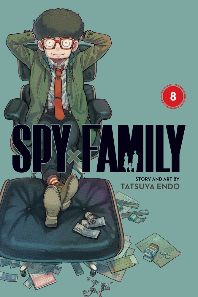 Front Cover Spy x Family, Vol. 08 ISBN 9781974734276 - Manga - Image - Pop Weasel