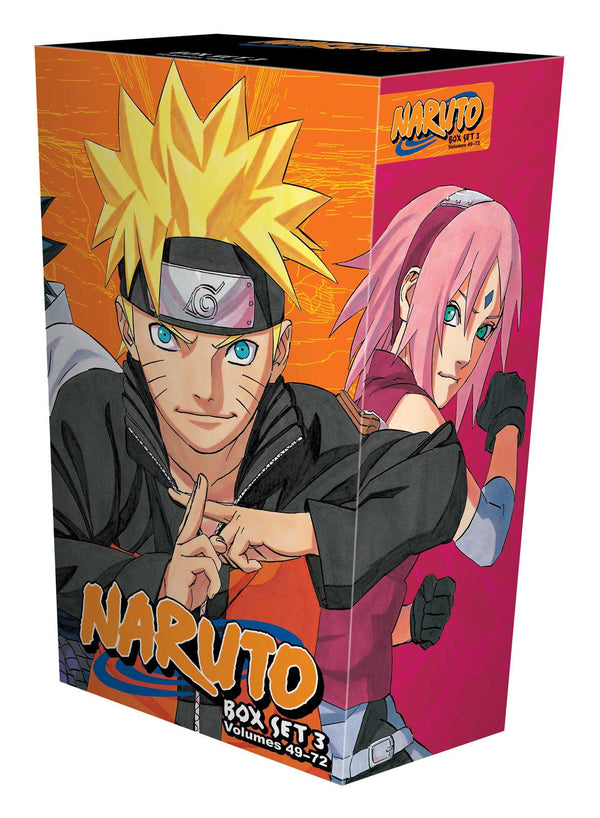 Naruto Box Set 3 Volumes 49-72