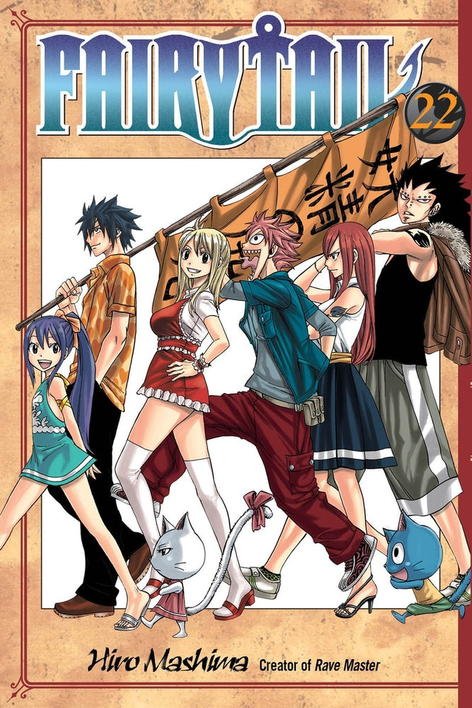 Front Cover FAIRY TAIL 22 ISBN 9781612620596 - Manga - Image - Pop Weasel