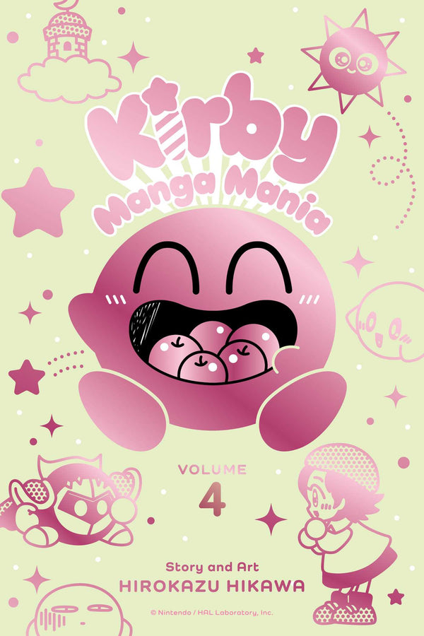 Front Cover Kirby Manga Mania, Vol. 04 ISBN 9781974722419