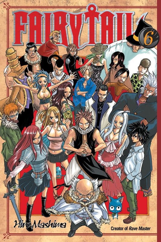 Front Cover Fairy Tail 6 ISBN 9781612620992