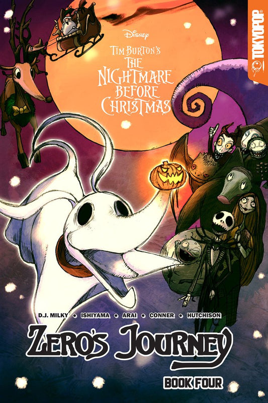 Pop Weasel Image of Disney Manga: Tim Burton's The Nightmare Before Christmas — Zero's Journey Graphic Novel, Book 4