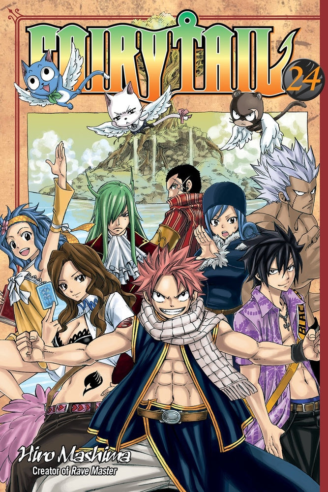 Front Cover Fairy Tail 24 ISBN 9781612622668 - Manga - Image - Pop Weasel