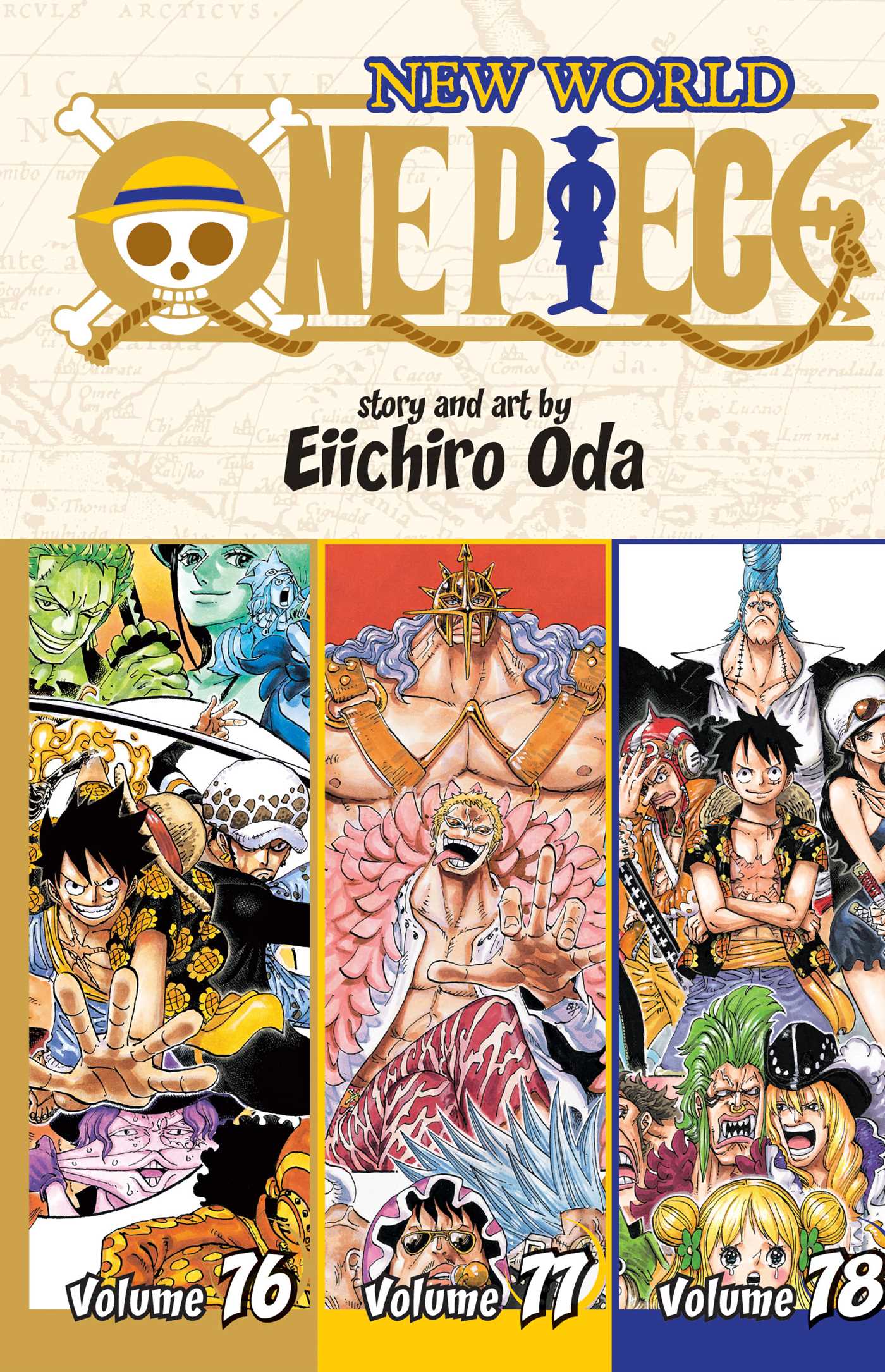 Front Cover One Piece (Omnibus Edition), Vol. 26 Includes vols. 76, 77 & 78 ISBN 9781421596181