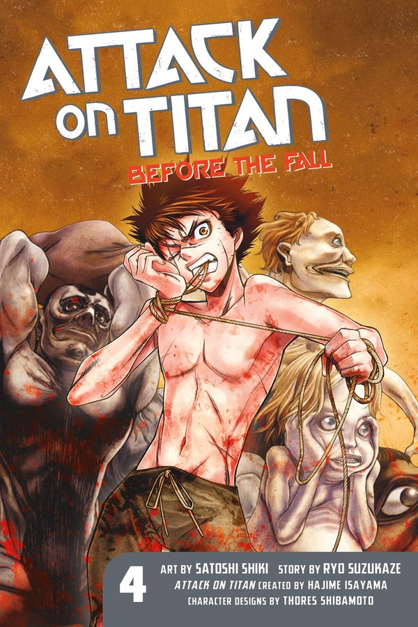 Front Cover - Attack On Titan Before The Fall 04 - Pop Weasel