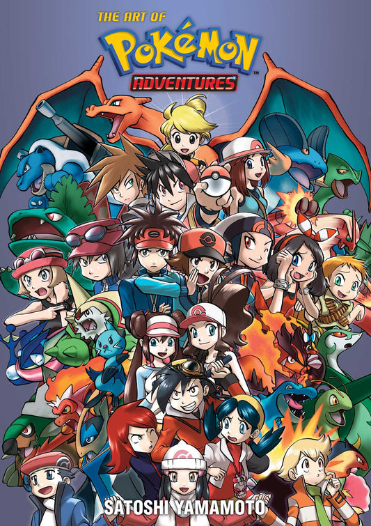 Front Cover - Pokémon Adventures 20th Anniversary Illustration Book: The Art of Pokémon Adventures - Pop Weasel