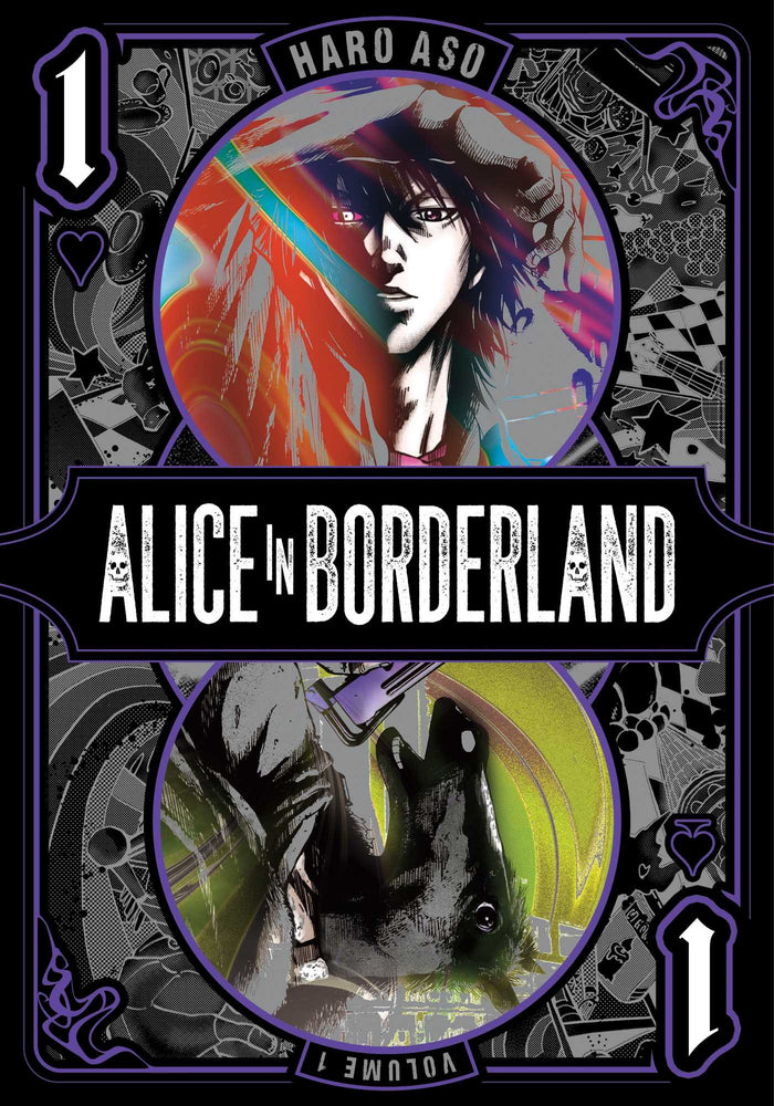 Front Cover Alice in Borderland, Vol. 01 ISBN 9781974728374 - Manga - Image - Pop Weasel