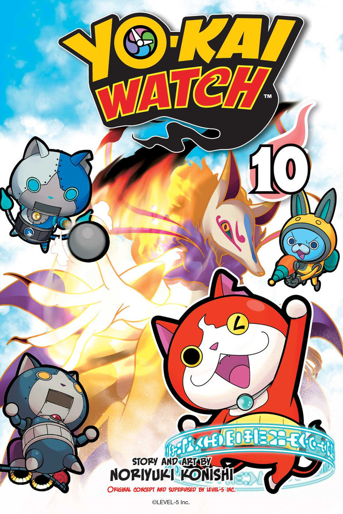 Front Cover YO-KAI WATCH, Vol. 10 ISBN 9781421597546 - Manga - Image - Pop Weasel