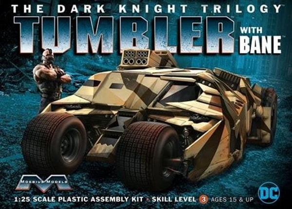 Batman: The Dark Knight Trilogy Tumbler with Bane - 1:25 Model Kit