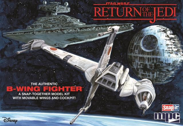 Star Wars: Return of the Jedi B-Wing Fighter - 1:64 Model Kit - Kitset Models - Image - Pop Weasel