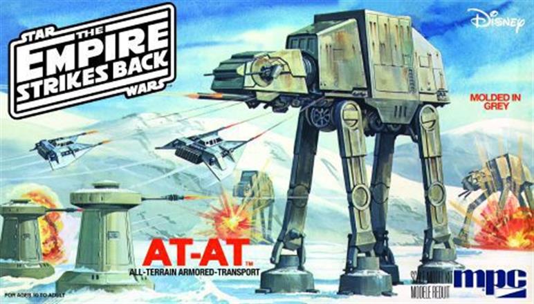 Star Wars: The Empire Strikes Back AT-AT - 1:100 Model Kit - Kitset Models - Image - Pop Weasel