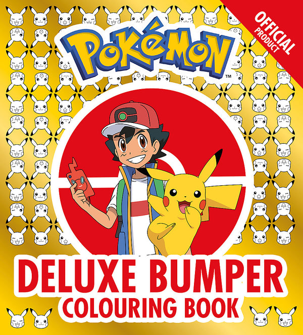 Pop Weasel Image of The Official Pokemon Deluxe Bumper Colouring Book