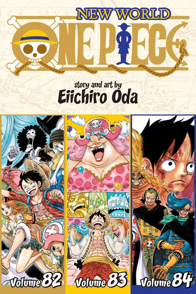 Front Cover One Piece (Omnibus Edition), Vol. 28 Includes vols. 82, 83 & 84 ISBN 9781974705078 - Manga - Image - Pop Weasel