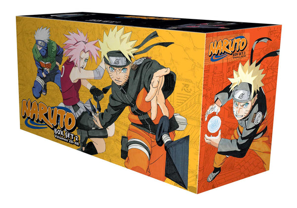 Naruto Box Set 2 Volumes 28-48 with Premium