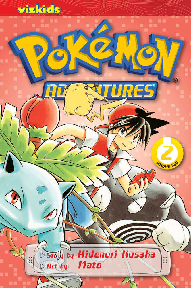 Front Cover - Pokémon Adventures (Red and Blue), Vol. 02 - Pop Weasel - Manga - Image - Pop Weasel