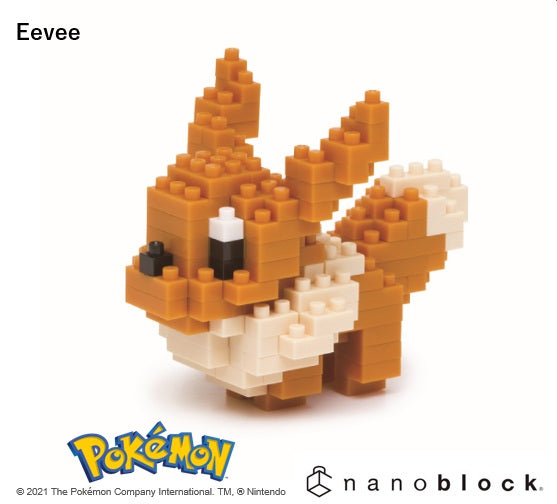 Nanoblock: Pokémon - Eevee - Nanoblock - Image - Pop Weasel