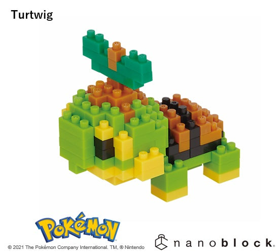 Nanoblock: Pokémon - Turtwig
