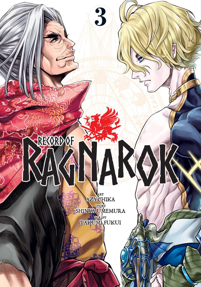 Front Cover Record of Ragnarok, Vol. 03 ISBN 9781974729777 - Manga - Image - Pop Weasel