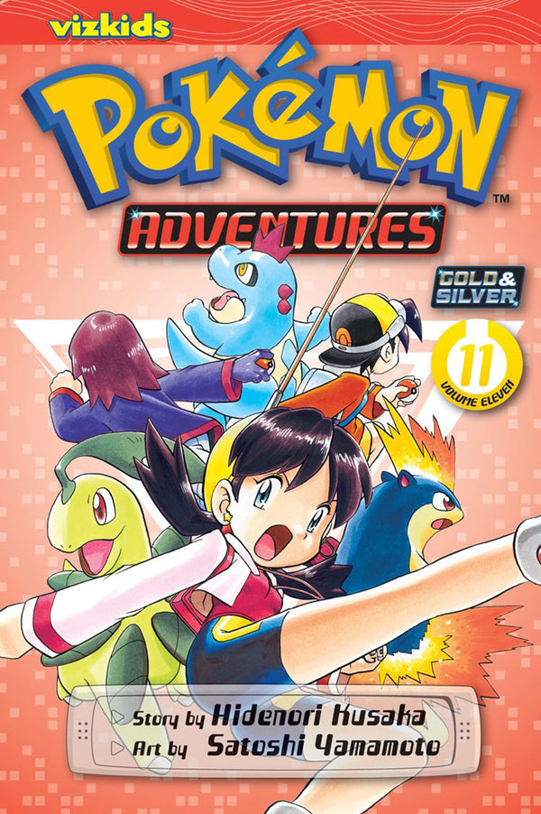 Front Cover - Pokémon Adventures (Gold and Silver), Vol. 11 - Pop Weasel
