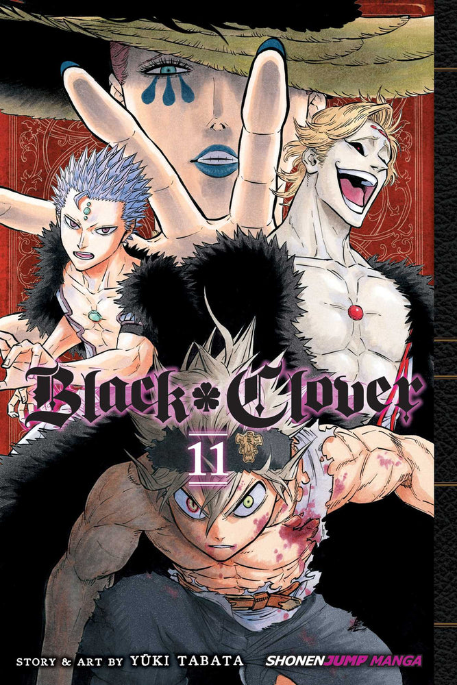 Front Cover Black Clover, Vol. 11 ISBN 9781421598185 - Manga - Image - Pop Weasel