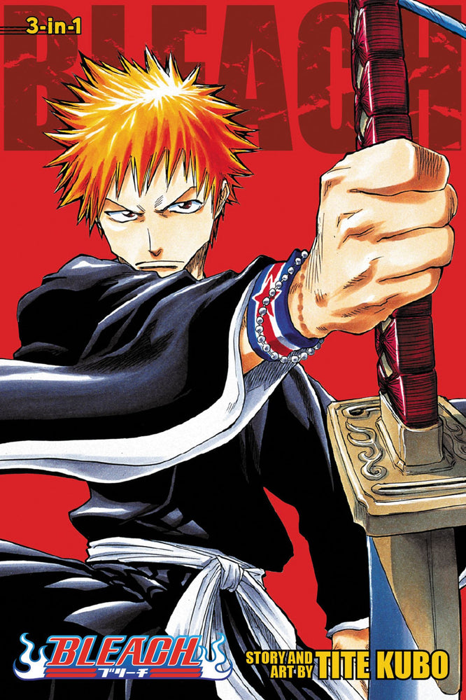 Bleach (3-in-1 Edition), Vol. 01 Includes vols. 1, 2 & 3 - Manga - Image - Pop Weasel