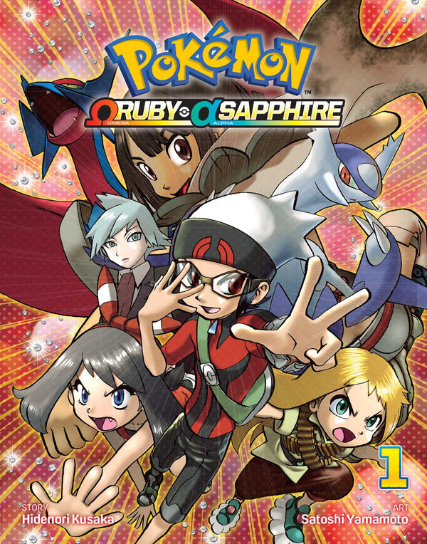 Front Cover - Pokémon Omega Ruby & Alpha Sapphire, Vol. 01 - Pop Weasel