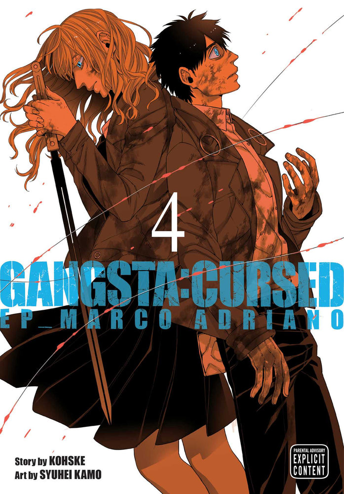 Front Cover - Gangsta: Cursed., Vol. 4 - Pop Weasel - Manga - Image - Pop Weasel