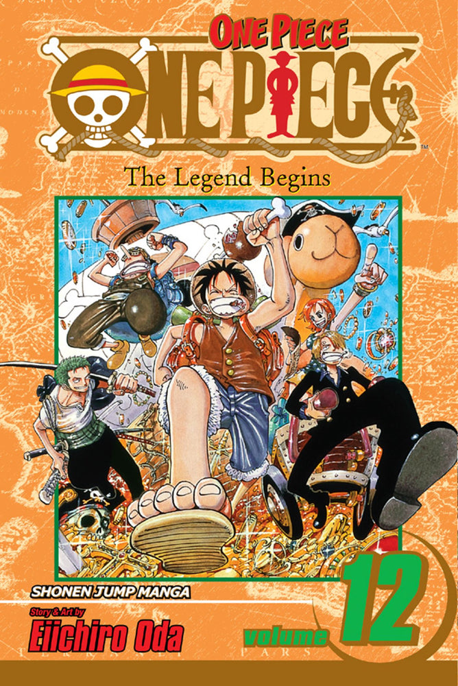 Front Cover One Piece, Vol. 12 ISBN 9781421506647 - Manga - Image - Pop Weasel