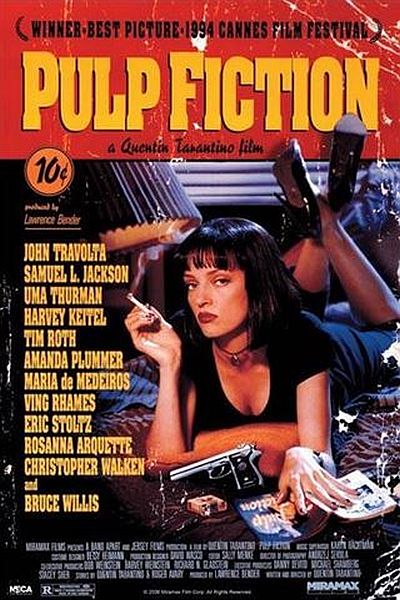 Pop Weasel Image of Pulp Fiction Poster