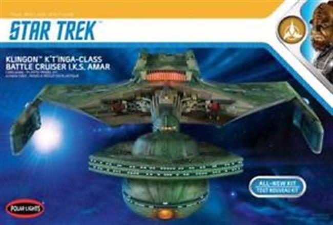 Star Trek Klingon K’t’inga-Class Battle Cruiser IKS Amar - 1:350 Model Kit - Kitset Models - Image - Pop Weasel